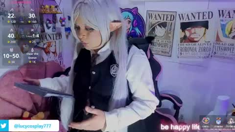 Lucycosplay777 online show from May 26, 1:23 am