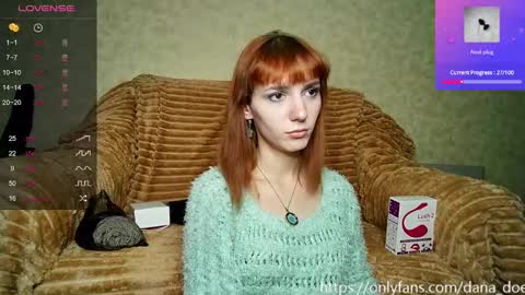 Dana Doe online show from December 3, 2:22 pm