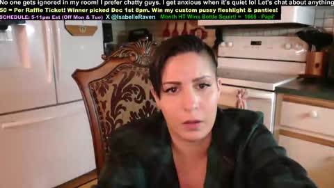 IsabelleRaven online show from November 1, 3:18 am