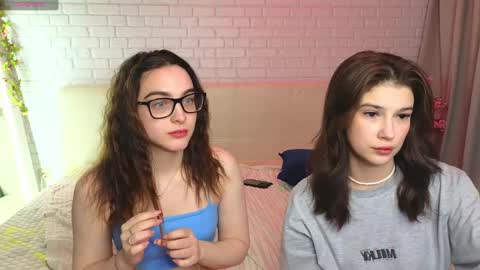 Snapshot of _ramune_ chatting on March 3, 11:55 am Merlizz Eva Jane Mila Nicole  left to right  online show from March 3, 11:55 am