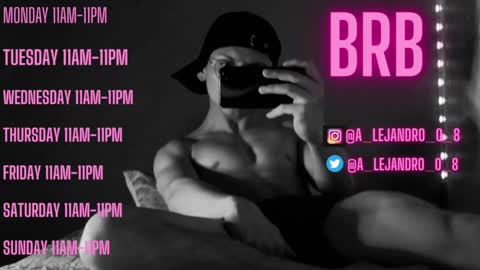 alejo online show from January 21, 10:30 pm