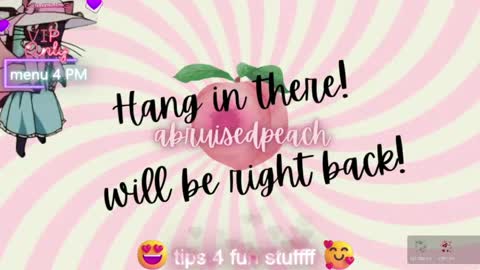 Peach online show from June 3, 2:47 am