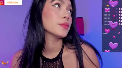 Snapshot of adelefoxx chatting on December 6, 4:55 pm AdeleFoxx online show from December 6, 4:55 pm