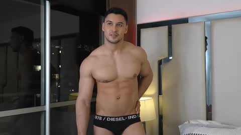 Alan Vidal online show from October 13, 1:07 am