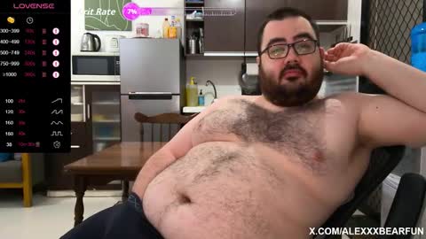 alexxxbear online show from September 21, 12:25 am