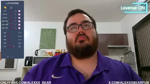 alexxxbear online show from March 6, 5:33 pm