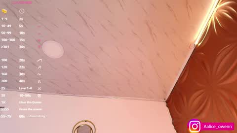 Alicie online show from March 12, 3:46 am