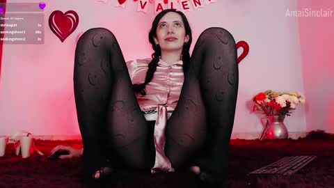 Amai  Sinclair  online show from February 17, 12:05 pm