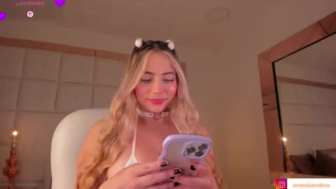 Amanda online show from February 11, 8:45 pm