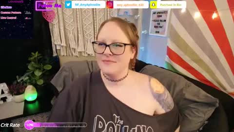 Snapshot of amyaphrodite chatting on February 7, 9:05 am  Amy Aphrodite  online show from February 7, 9:05 am