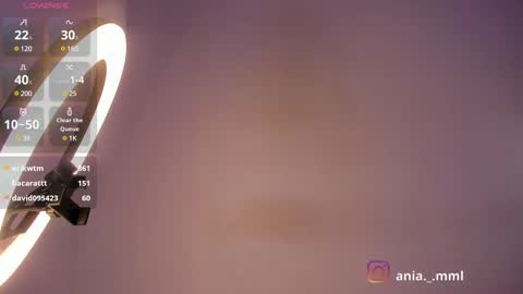 Snapshot of ania_mml chatting on February 25, 2:36 am Ania online show from February 25, 2:36 am