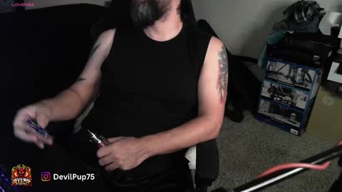 DevilPup75 online show from February 4, 6:50 am