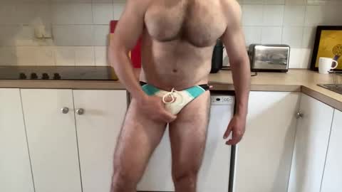 AussieMuscleDad online show from March 22, 12:14 am