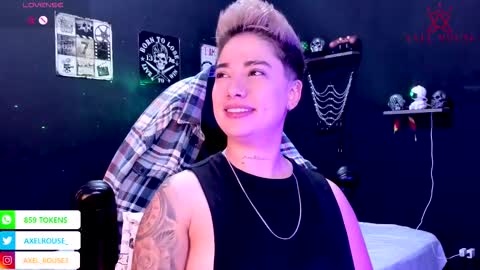 Axel Rouse online show from October 24, 2:07 pm