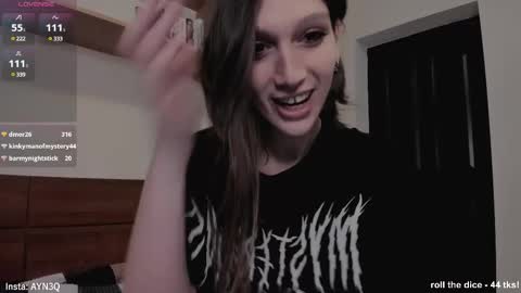 Snapshot of ayn3q chatting on March 2, 1:15 am AYNEK        fansly  online show from March 2, 1:15 am