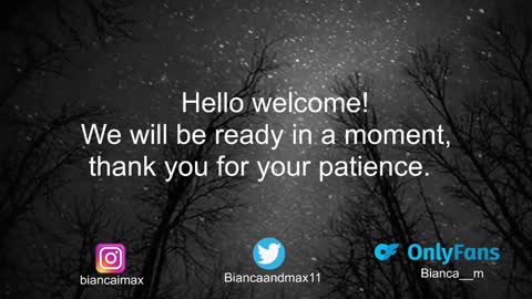 bianca and maxwell online show from January 9, 1:08 am