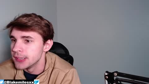 Blake Miles online show from January 12, 9:29 pm