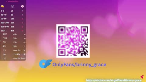 Snapshot of brinny_grace chatting on September 19, 7:34 am brinny_grace online show from September 19, 7:34 am