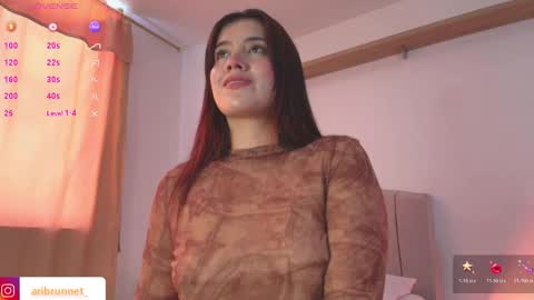 Snapshot of brunnetari chatting on October 30, 7:14 pm  Ari Just Ari online show from October 30, 7:14 pm