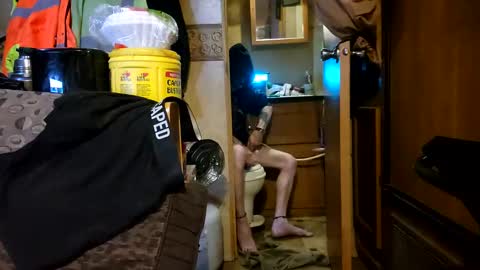 Snapshot of brushsquach chatting on January 22, 6:10 am Steve... aka SkinnieDippin aka TimberTramp online show from January 22, 6:10 am