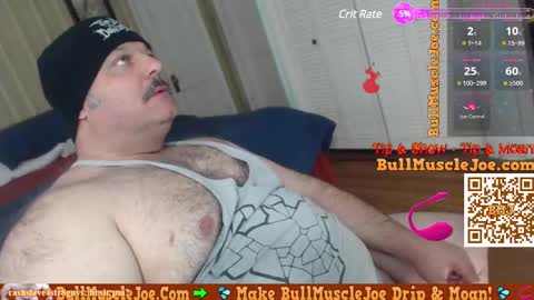 Snapshot of bullmusclejoe chatting on December 13, 8:14 pm BullMuscleJoe online show from December 13, 8:14 pm