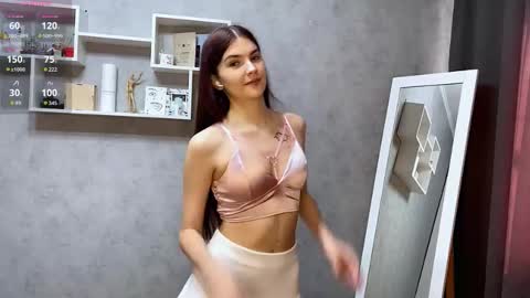 Snapshot of camienevius chatting on October 11, 12:10 pm Hello My name is Rina im new model here and little but shy but curious. online show from October 11, 12:10 pm