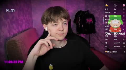 lynxy online show from March 6, 8:05 pm