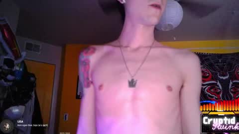 CryptidTwink online show from February 24, 6:16 am