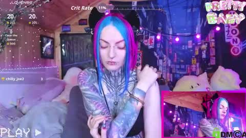 Snapshot of cybernekko chatting on October 23, 5:53 am Neko online show from October 23, 5:53 am