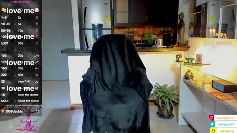 SANTI  independent model online show from October 27, 2:44 am