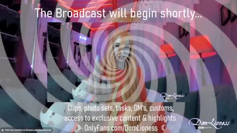 DomLioness online show from January 24, 11:02 pm