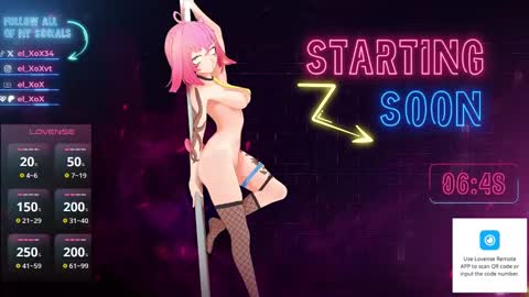 Snapshot of el_xox chatting on December 4, 11:19 pm el XoX online show from December 4, 11:19 pm