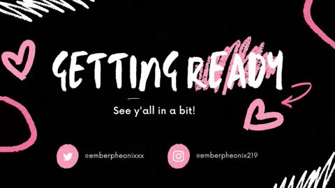 Snapshot of emberpheonixxx chatting on October 10, 12:27 am Ember Pheonixxx online show from October 10, 12:27 am