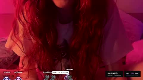 Snapshot of faewildz chatting on September 25, 7:48 am Faewildz online show from September 25, 7:48 am
