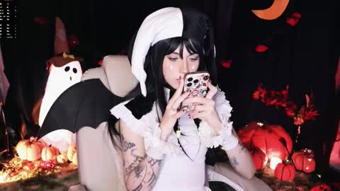Snapshot of fairywhore chatting on October 23, 4:03 am Jackie Cosplayer online show from October 23, 4:03 am