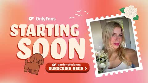 Snapshot of gardenofedennn chatting on October 12, 1:09 am Garden Of Eden online show from October 12, 1:09 am