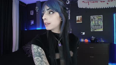 Snapshot of goddess_mortem chatting on January 23, 12:25 am Mortem model independientfollow me on my telegram channel   online show from January 23, 12:25 am