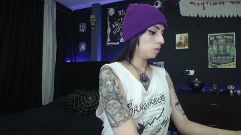 Snapshot of goddess_mortem chatting on February 26, 1:14 am Mortem model independientfollow me on my telegram channel   online show from February 26, 1:14 am