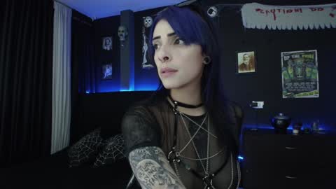 Snapshot of goddess_mortem chatting on February 3, 12:36 am Mortem model independientfollow me on my telegram channel   online show from February 3, 12:36 am