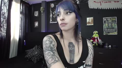 Snapshot of goddess_mortem chatting on January 7, 8:21 pm Mortem model independientfollow me on my telegram channel   online show from January 7, 8:21 pm