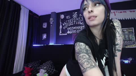 Snapshot of goddess_mortem chatting on January 15, 5:08 am Mortem model independientfollow me on my telegram channel   online show from January 15, 5:08 am