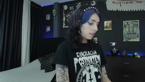 Snapshot of goddess_mortem chatting on March 10, 12:07 am Mortem model independientfollow me on my telegram channel   online show from March 10, 12:07 am