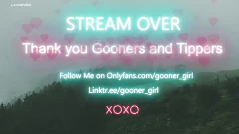 gooner_girl online show from January 26, 1:20 am
