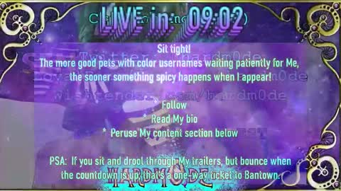 Snapshot of hardm0de chatting on October 1, 7:57 pm B0ne Daddy Bonesaw Real-Life College of Whispers Bard   mindfuck brainwash hypno cerebral sensual  online show from October 1, 7:57 pm
