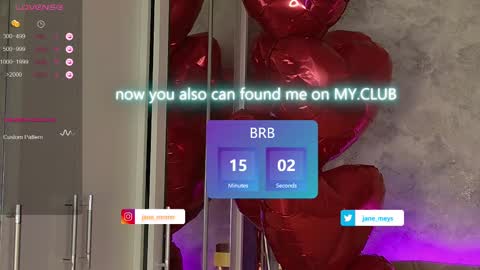 your kitty JANE roawww online show from February 20, 8:17 am