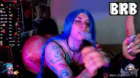 Snapshot of jinx_25 chatting on September 29, 12:31 am  Jinx  online show from September 29, 12:31 am