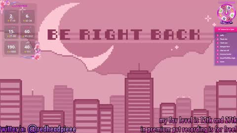 Julia   Broadcasting schedule tuesday till sunday  online show from March 9, 11:25 pm