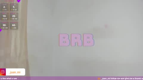 Snapshot of juanmiiss chatting on September 29, 11:09 am Juan Miguel online show from September 29, 11:09 am