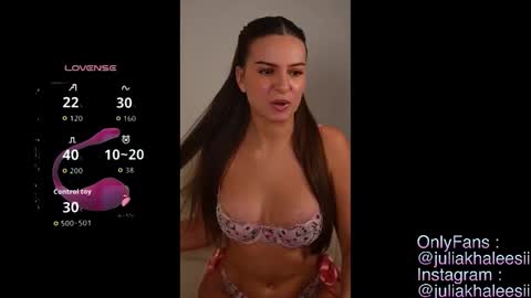 Julia Khaleesii online show from March 21, 6:12 pm