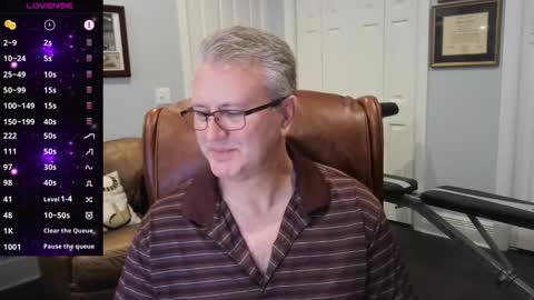 Snapshot of justavoyeurhere chatting on October 27, 4:40 pm Michael online show from October 27, 4:40 pm